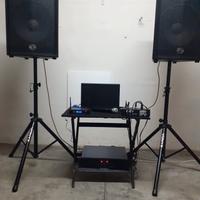 impianto audio professionale 