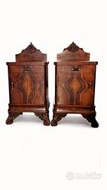 Coppia di Comodini Antichi  – Art Decò 