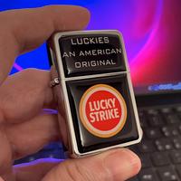 Accendino Star Lucky Strike Nero "tipo Zippo"