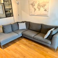 Divano angolare con chaise longue Valentini