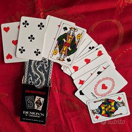 Carte da gioco Demons piemontesi