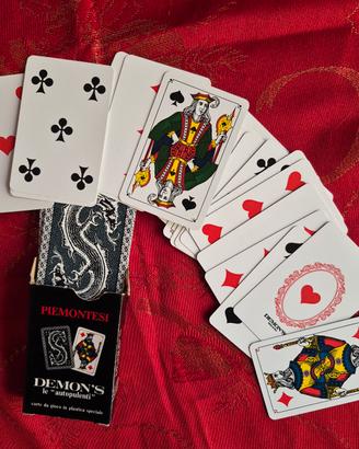 Carte da gioco Demons piemontesi