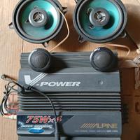 Amplificatore Auto Alpine MRP-F200