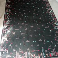 Tappeto Vintage Nero per Soggiorno Camera da Letto