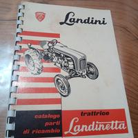 Libretto ricambi trattrice Landinetta originale