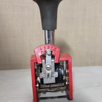 Timbro numerico anni 50/60