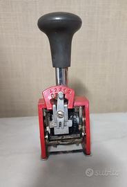 Timbro numerico anni 50/60