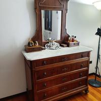 Camera da letto in stile Veneto, originale 1800
