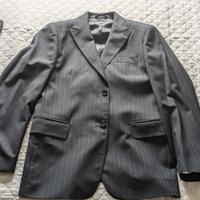 Abito uomo gessato Antonio Fusco taglia 48