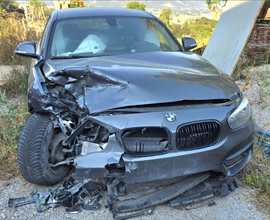 BMW Serie 1 114d 2015 incidentata