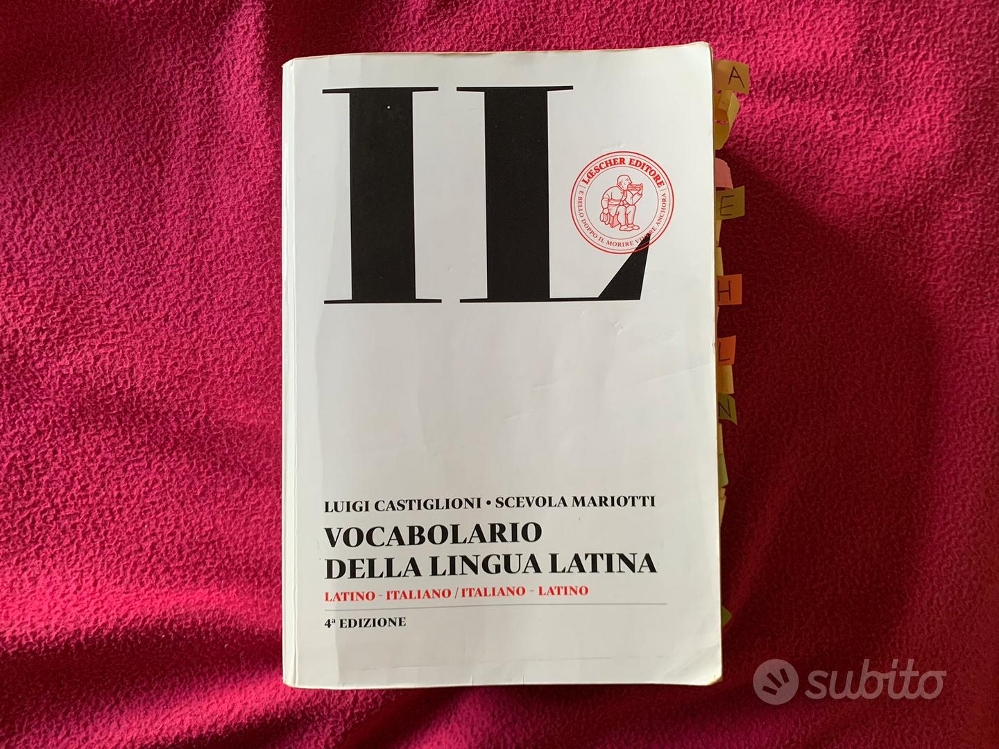 Vocabolario della lingua latina (IL) castigl. Mari - Libri e Riviste In  vendita a Ancona