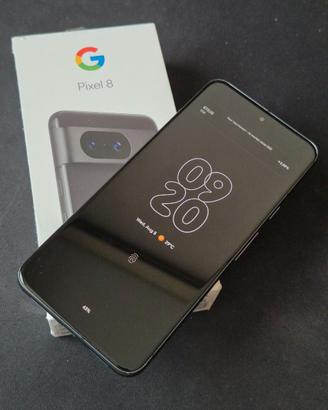 Google Pixel 8 128GB (Batteria 100%) + 3 Cover