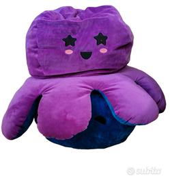 peluche polpo reversibile 