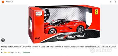 Ferrari "la ferrari" radiocomandata