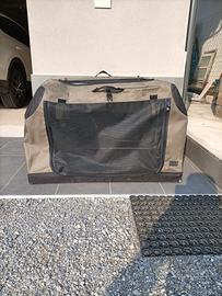 Trasportino cani auto 
