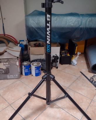 Cavalletto bici Decathlon B'twin 500