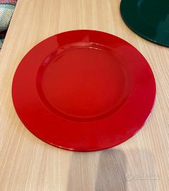 sottopiatti rossi classici