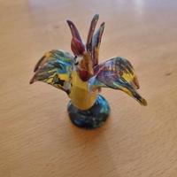 gallo decorativo in ceramica di Caltagirone,