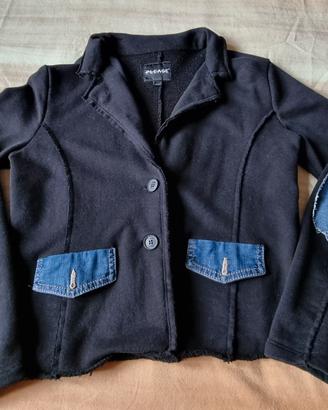 Blazer giacca felpa Please 13/14 anni come nuova