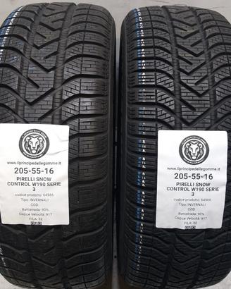 2 GOMME 205 55 16 PIRELLI A64966