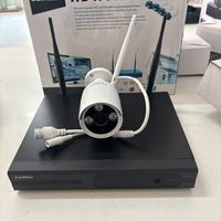 Kit video sorveglianza wifi nvr + tele