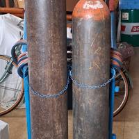 due Bombole + Carrello+ acitelene