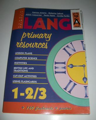 guida didattica inglese Primaria classi 1^-2^-3^