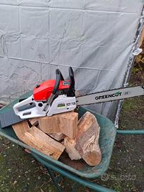 motosega  nuova  usata  solo una volta l