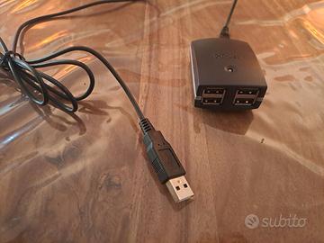 HUB SPLITTER USB 4 PORTE MARCA TRUST
