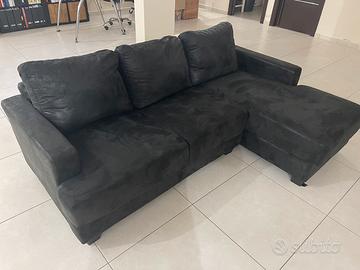 Divano scamosciato Maison du monde 3/4 posti