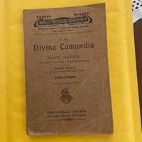 libro  purgatorio della divina commedia anno 1924