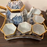 Anni 60 vintage set da te' indocinese