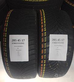 2 GOMME 205 45 17 FIRESTONE INVERNALE RIF.ET034