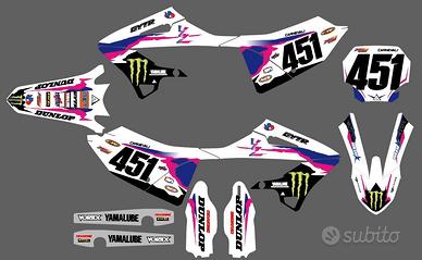 grafiche yamaha yz yzf WR wrf factory replica