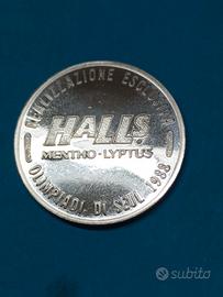 Medaglia Argento Olimpiadi Seul 1988-Halls Mentho-