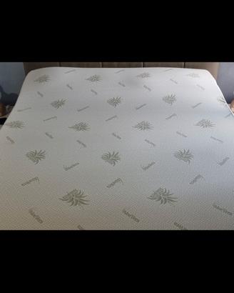 Topper matrimoniale Memory in aloe vera Nuovo