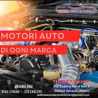 Sabina Autodemolizioni RICAMBI AUTO e ROTTAMAZIONE