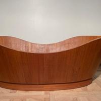 Vasca freestanding  in legno teak