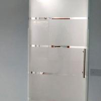 Porta in vetro scorrevole perfetta