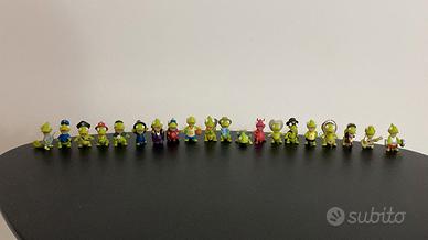 20 personaggi di carretto della collezione Findus