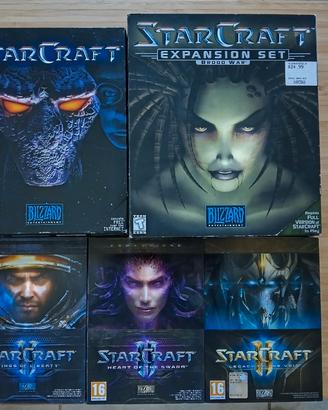 Videogiochi PC Blizzard StarCraft + StarCraft 2