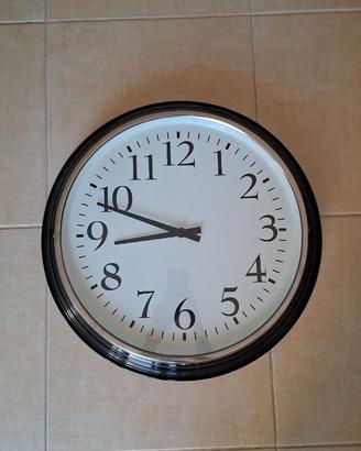 BRAVUR Ikea - Orologio da parete, nero, 59 cm