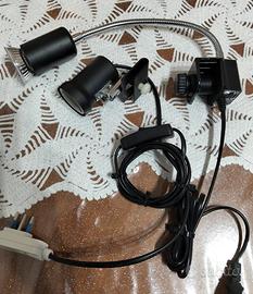 Kit completo illuminazione per tartarughiera