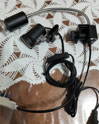 Kit completo illuminazione per tartarughiera