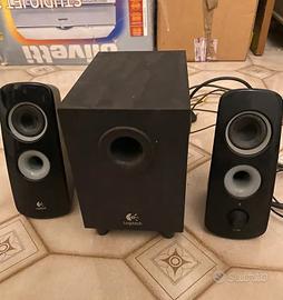 Casse e Subwoofer: Sistema audio Logitech Z323 2.1