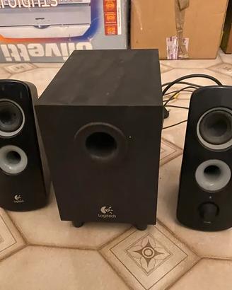 Casse e Subwoofer: Sistema audio Logitech Z323 2.1