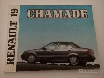 manuale uso e manutenzione Renault 19 chamade