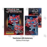 Lingotto in Metallo Transformers Optimus Prime