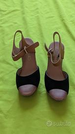 Pepita Rei con tacco largo taglia 35