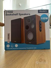 Majority 100W Casse Attive Amplificate Coppia